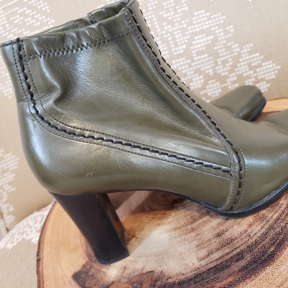 FRANCO SARTO | SHOOTIES SQUARE-TOED HEELED olive - Picture 2 of 7